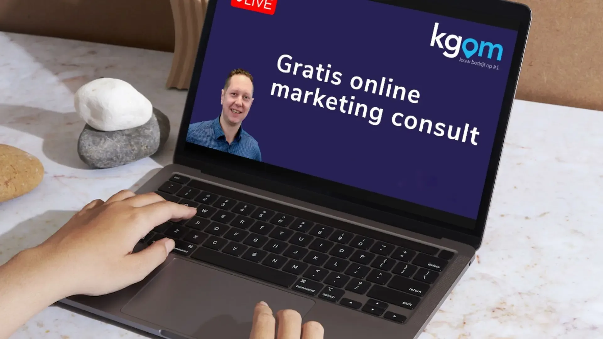 Live event gratis online marketing consult | KGOM