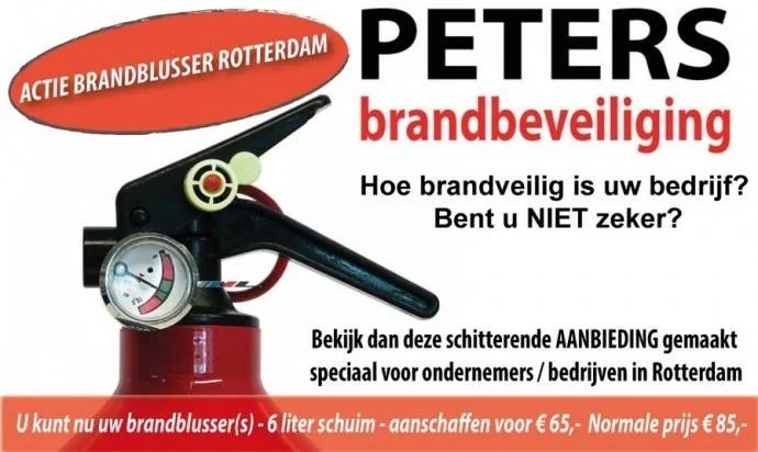 Als je brandblussers verkoopt, open dan met vuur