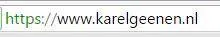 voorbeeld https website