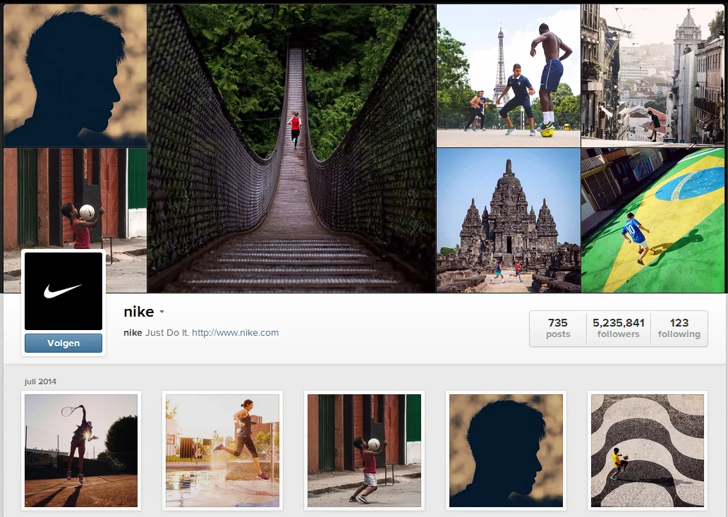 nike Instagram