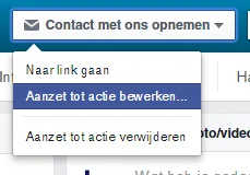 Facebook button bewerken