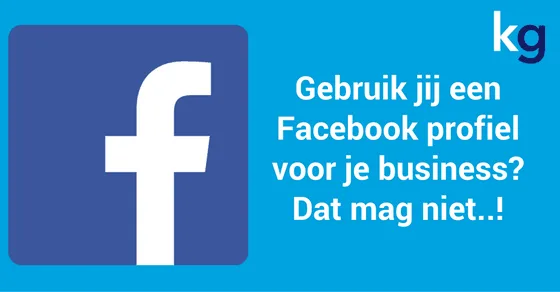 Facebook profiel omzetten naar bedrijfspagina